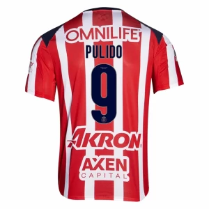 Fotbalové Dresy CD Guadalajara Pulido #9 2025-26 Domácí Dres Mužské