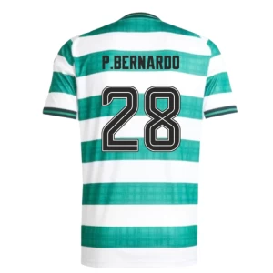 Fotbalové Dresy Celtic FC P. Bernardo #28 2025-26 Domácí Dres Mužské