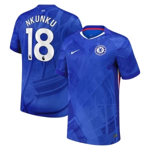 Fotbalové Dresy Chelsea FC Christopher Nkunku #18 2025-26 Domácí Dres Mužské