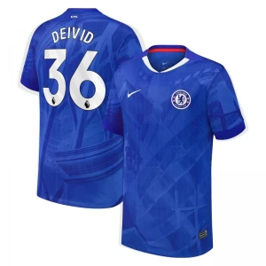 Fotbalové Dresy Chelsea FC Deivid #36 2025-26 Domácí Dres Mužské