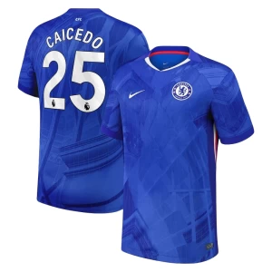 Fotbalové Dresy Chelsea FC Moisés Caicedo #25 2025-26 Domácí Dres Mužské
