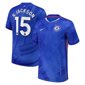 Fotbalové Dresy Chelsea FC N. Jackson #15 2025-26 Domácí Dres Mužské