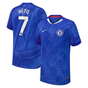 Fotbalové Dresy Chelsea FC Neto #7 2025-26 Domácí Dres Mužské