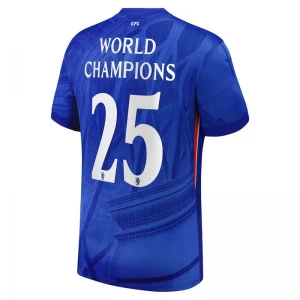 Fotbalové Dresy Chelsea FC World Champions #25 2025-26 Domácí Dres Mužské