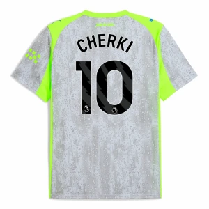 Fotbalové Dresy Cherki #10 Manchester City 2025-26 Třetí Dres Mužské