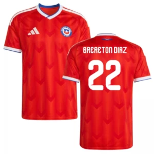 Fotbalové Dresy Chile Brereton Diaz #22 2026 Domácí Dres Mužské
