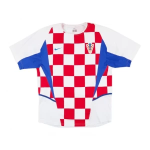 Fotbalové Dresy Chorvatsko 2002 Mistrovství Světa Domácí