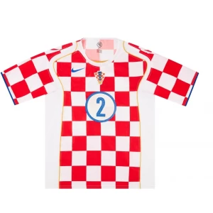 Fotbalové Dresy Chorvatsko 2004 Mistrovství Evropy Domácí