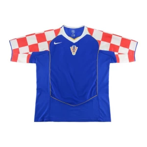 Fotbalové Dresy Chorvatsko 2004 Mistrovství Evropy Venkovní