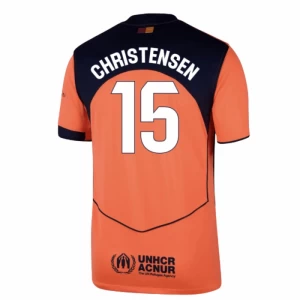Fotbalové Dresy Christensen #15 FC Barcelona 2025-26 Třetí Dres Mužské