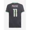 Fotbalové Dresy Christian Pulisic #11 AC Milan 2024-25 UCL Třetí Dres Mužské
