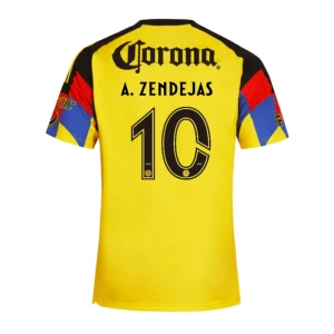 Fotbalové Dresy Club América A. ZENDEJAS #10 2025-26 Domácí Dres Mužské