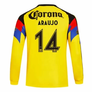 Fotbalové Dresy Club América ARAUJO #14 2025-26 Domácí Dres Mužské Dlouhý Rukáv