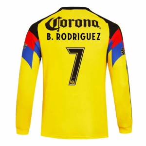 Fotbalové Dresy Club América B. RODRIGUEZ #7 2025-26 Domácí Dres Mužské Dlouhý Rukáv