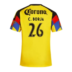Fotbalové Dresy Club América C.BORJA #26 2025-26 Domácí Dres Mužské