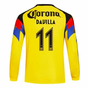 Fotbalové Dresy Club América DAVILA #11 2025-26 Domácí Dres Mužské Dlouhý Rukáv