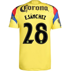 Fotbalové Dresy Club América E. Sanchez #28 2025-26 Domácí Dres Mužské