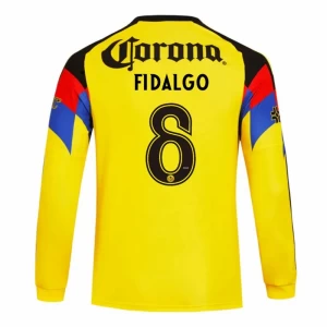Fotbalové Dresy Club América FIDALGO #8 2025-26 Domácí Dres Mužské Dlouhý Rukáv