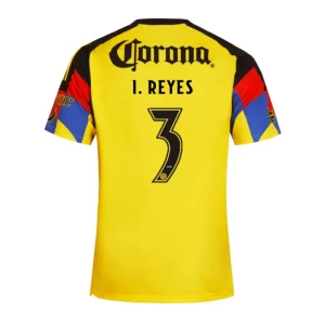Fotbalové Dresy Club América I. REYES #3 2025-26 Domácí Dres Mužské