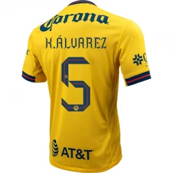 Fotbalové Dresy Club América K. Alvarez #5 2024-25 Domácí Dres Mužské