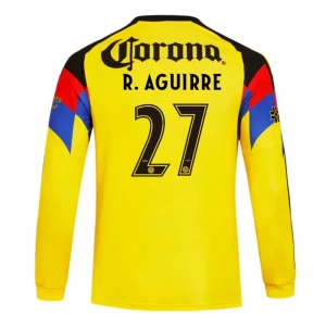 Fotbalové Dresy Club América R.AGUIRRE #27 2025-26 Domácí Dres Mužské Dlouhý Rukáv