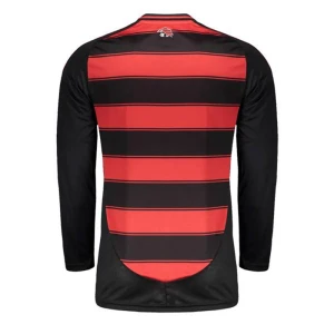 Fotbalové Dresy CR Flamengo 2025-26 Domácí Dres Mužské Dlouhý Rukáv