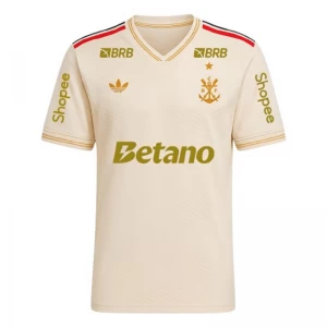 Fotbalové Dresy CR Flamengo 2025-26 Sponsor Třetí Dres Mužské