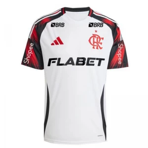 Fotbalové Dresy CR Flamengo 2025-26 Sponsor Venkovní Dres Mužské