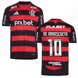 Fotbalové Dresy CR Flamengo De Arrascaeta #10 2025-26 Sponsor Domácí Dres Mužské