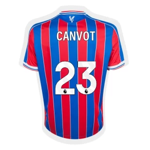 Fotbalové Dresy Crystal Palace Canvot #23 2025-26 Domácí Dres Mužské