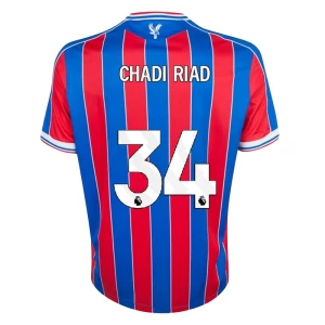 Fotbalové Dresy Crystal Palace Chadi Riad #34 2025-26 Domácí Dres Mužské