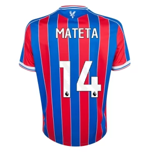 Fotbalové Dresy Crystal Palace Mateta #14 2025-26 Domácí Dres Mužské