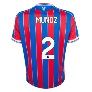 Fotbalové Dresy Crystal Palace Munoz #2 2025-26 Domácí Dres Mužské