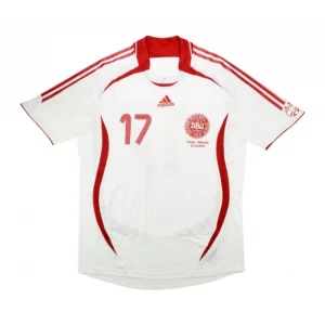 Fotbalové Dresy Dánsko 2006 Venkovní