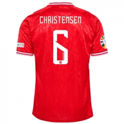 Fotbalové Dresy Dánsko Christensen #6 2024 Domácí Dres Mužské