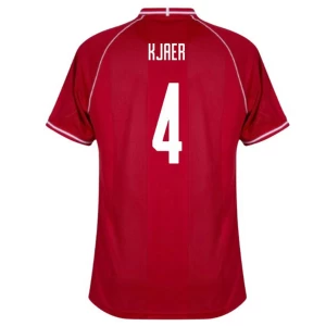 Fotbalové Dresy Dánsko Kjaer #4 2026 Domácí Dres Mužské
