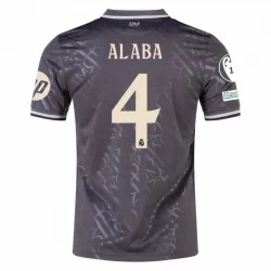 Fotbalové Dresy David Alaba #4 Real Madrid 2024-25 UCL Třetí Dres Mužské