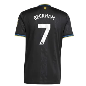 Fotbalové Dresy David Beckham #7 Manchester United 2025-26 Třetí Dres Mužské