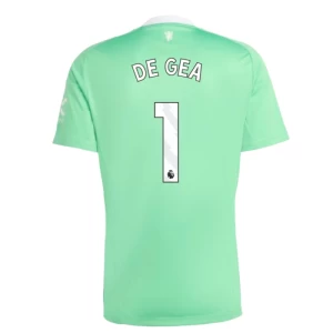 Fotbalové Dresy De Gea #1 Manchester United 2025-26 Brankářský Třetí Dres Mužské