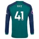 Fotbalové Dresy Declan Rice #41 Arsenal FC 2023-24 Alternativní Dres Mužské Dlouhý Rukáv