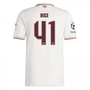 Fotbalové Dresy Declan Rice #41 Arsenal FC 2025-26 Champions League Třetí Dres Mužské