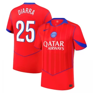 Fotbalové Dresy Diarra #25 Paris Saint-Germain PSG 2025-26 Třetí Dres Mužské