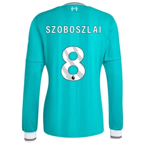 Fotbalové Dresy Dominik Szoboszlai #8 Liverpool FC 2025-26 Třetí Dres Mužské Dlouhý Rukáv