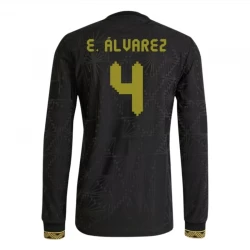 Fotbalové Dresy E. Alvarez #21 Mexiko 2025 Black Gold Cup Třetí Dres Mužské Dlouhý Rukáv