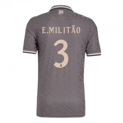 Fotbalové Dresy E.Militao #3 Real Madrid 2024-25 Alternativní Dres Mužské