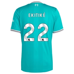 Fotbalové Dresy Ekitike #22 Liverpool FC 2025-26 Třetí Dres Mužské
