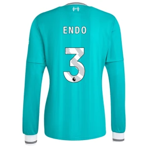 Fotbalové Dresy Endo #3 Liverpool FC 2025-26 Třetí Dres Mužské Dlouhý Rukáv