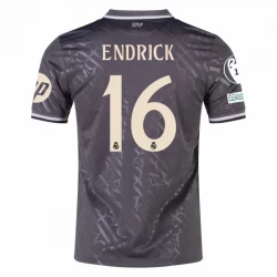 Fotbalové Dresy Endrick #16 Real Madrid 2024-25 UCL Třetí Dres Mužské