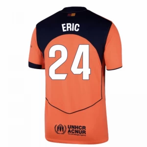 Fotbalové Dresy Eric #24 FC Barcelona 2025-26 Třetí Dres Mužské
