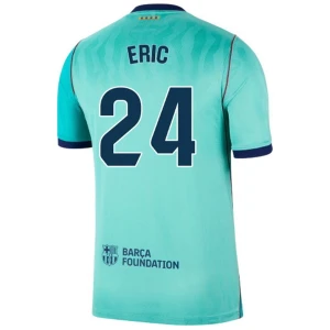 Fotbalové Dresy Eric #24 FC Barcelona 2026-27 Třetí Dres Mužské